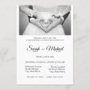 Search for traditional rehearsal dinner invitations Black and white