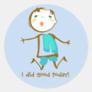 Search for good boy stickers Children