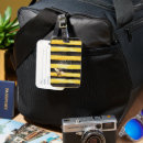 Search for bee luggage tags Black