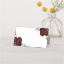 Search for red rose place cards Elegant