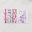 Search for aztec business cards Boho