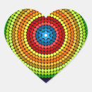 Search for abstract hearts design stickers Pattern