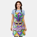Search for mardi gras aprons Fleur de lis