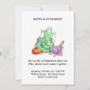 Search for slime invitations Watercolor