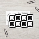 Search for black hole business cards Logo