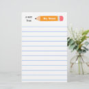 Search for note stationery paper A note from