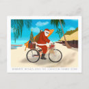 Search for surfboard christmas cards Santa