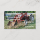 Search for tractor business cards Old