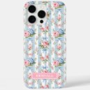 Search for flowers and stripes iphone cases Blue
