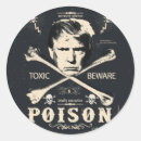 Search for toxic stickers Danger