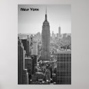 Search for new york skyline posters Black and white