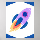 Search for space shuttle posters Blue
