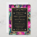 Search for purple and teal wedding invitations Floral