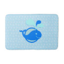 Search for blue whale bath mats Nautical