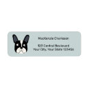 Search for bulldogs return address labels Frenchie