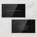 Search for sleek business cards Sophisticated