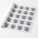 Search for kitten wrapping paper Cat christmas