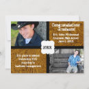Search for western graduation invitations Leather
