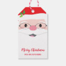 Search for santas face gift tags Santa claus