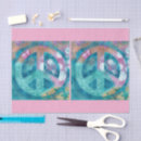 Search for peace sign tissue paper Pink