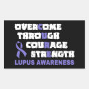 Search for lupus ribbon stickers Warrior