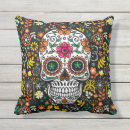 Search for sugar skull cushions Illustration
