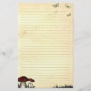 Search for mushroom stationery paper Red