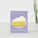 Search for cheesecake birthday cards Food