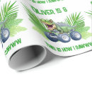 Search for trex wrapping paper Dinosaur birthday party