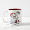 Search for snowman coffee mugs Cold weather