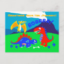 Search for dinosaur kids postcards Boy