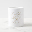 Search for faith hope mugs Bible verse
