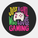 Search for girl gamer stickers Pixel