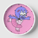 Search for cute cartoon character clocks Bizarre
