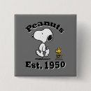 Search for comic character badges Woodstock