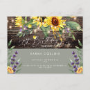 Search for sunflower 50th birthday invitations Wood