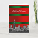 Search for chicago skyline christmas cards Xmas