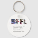 Search for best friend round key rings Modern