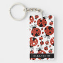 Search for red ladybug red key rings Cute ladybugs