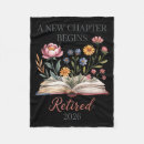 Search for teacher retirement blankets Retired 2026