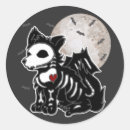 Search for animal skeleton stickers Halloween