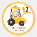 Search for construction party stickers Builder birthday party