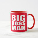 Search for boss man coffee mugs Male
