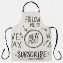 Search for stickers aprons Typography