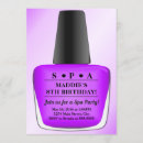 Search for nail party invitations Spa