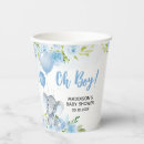 Search for baby shower paper cups Elephant