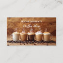 Search for coffee shop business cards Hot drink