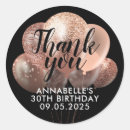 Search for gold glitter balloon stickers Thank you