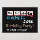 Search for 47th birthday invitations Forty