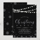 Search for black and silver christmas invitations Corporate